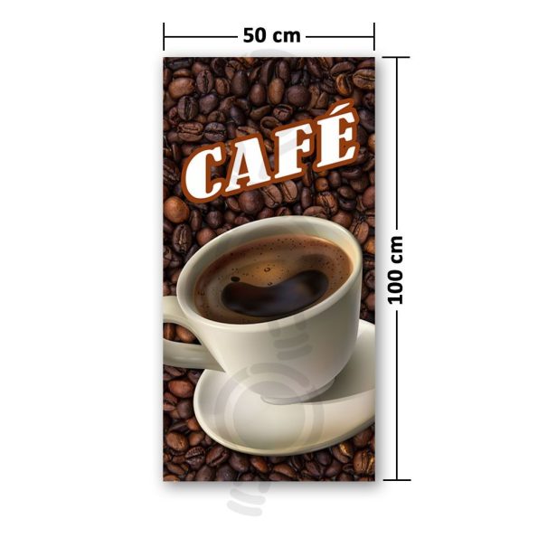 Pendón diseño Café