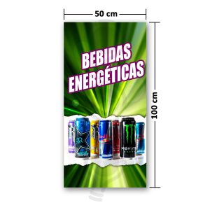 Pendón Bebidas Energéticas