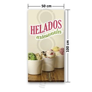 Pendón Helados Artesanales