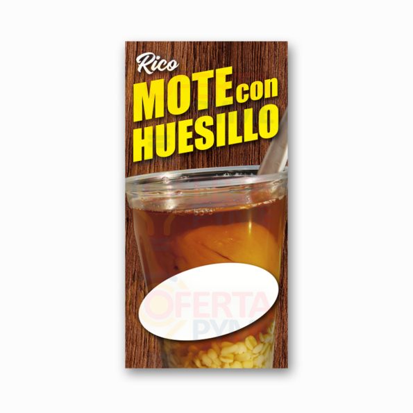 Pendón Mote Huesillo