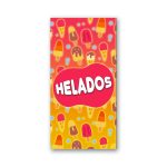 Pendón Publicitario colgante Helados de Paleta M3