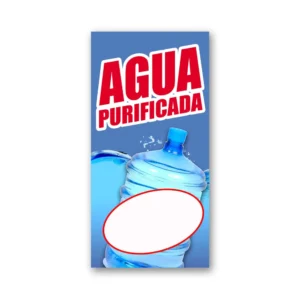 Pendón Agua Purificada