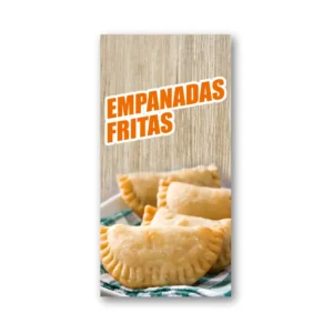 Pendón Publicitario Colgante Empanadas Fritas