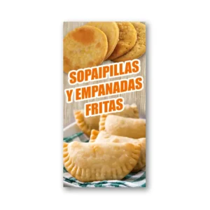 Pendón Publicitario Colgante Empanadas Fritas