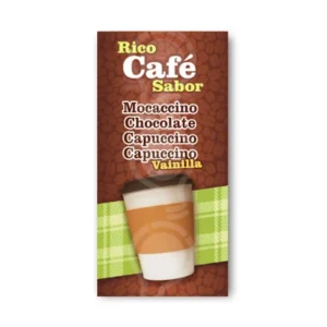 Pendon Publicitario Colgante Café