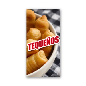 Pendon Publicitario colgante tequeños