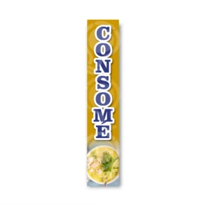Mini Pendón Consomé