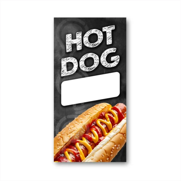 Pendon Publicitario colgante hot dog