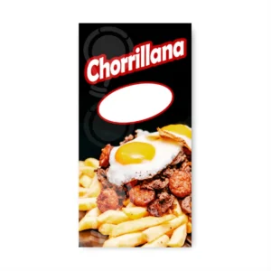 Pendón publicitario colgante Chorrillana | 02