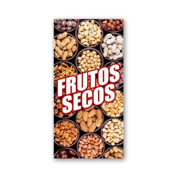 Pendon Publicitario colgante frutos secos