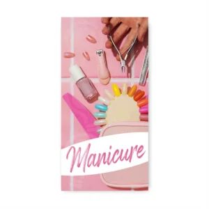 Pendon Publicitario colgante manicure