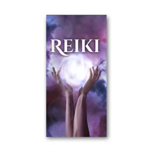 Pendon Publicitario colgante reiki