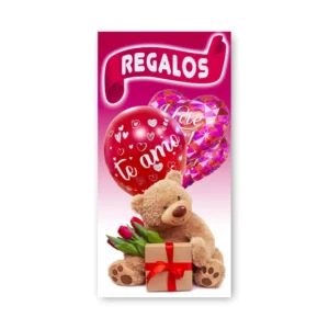 pendon publicitario colgante regalos san valentin